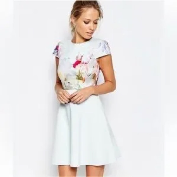 Ted Baker Riveria Hanging Gardens Skater Dress - Picture 6 of 6
